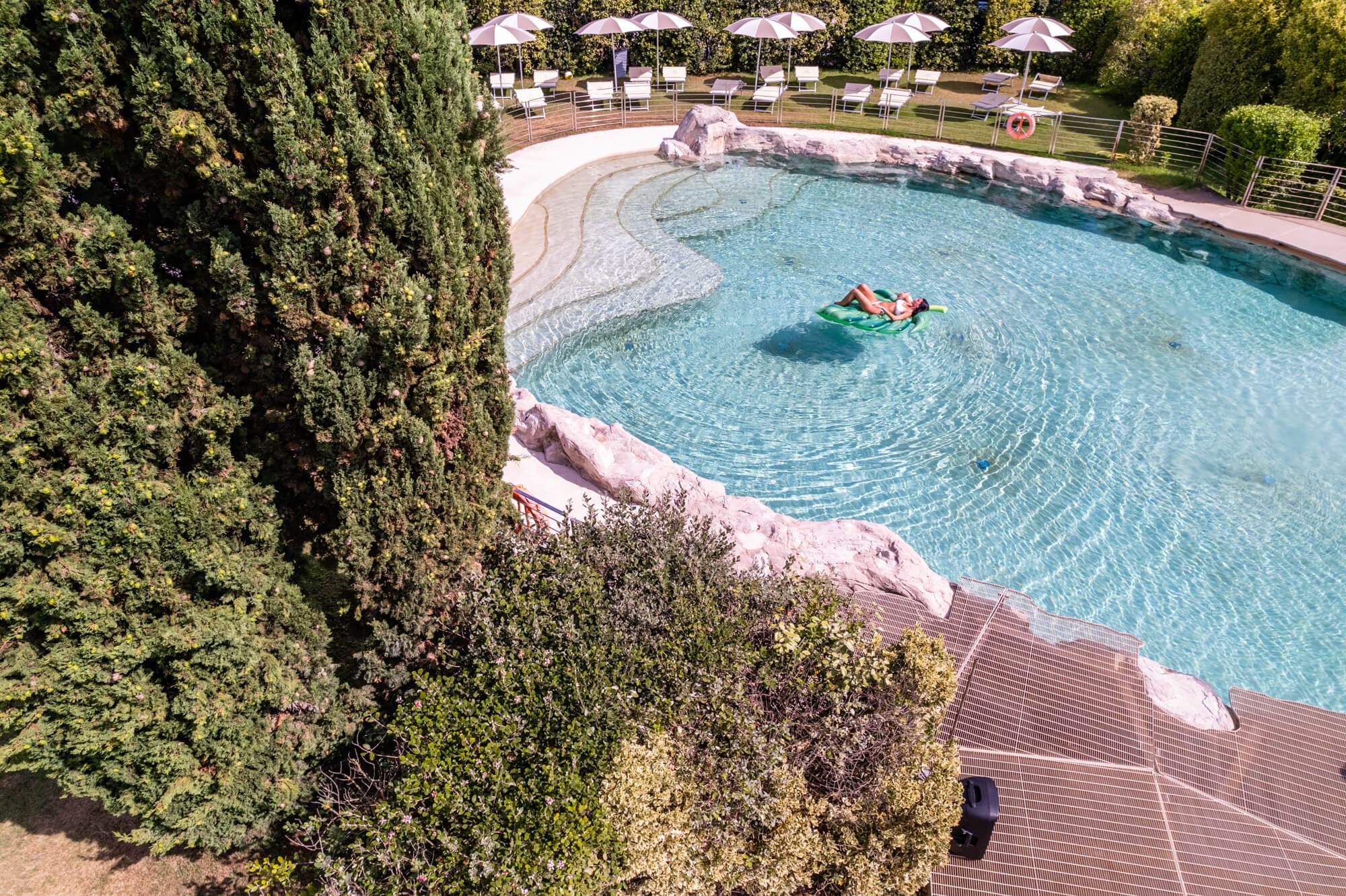 A scenery from Club del Sole Viareggio Family Collection