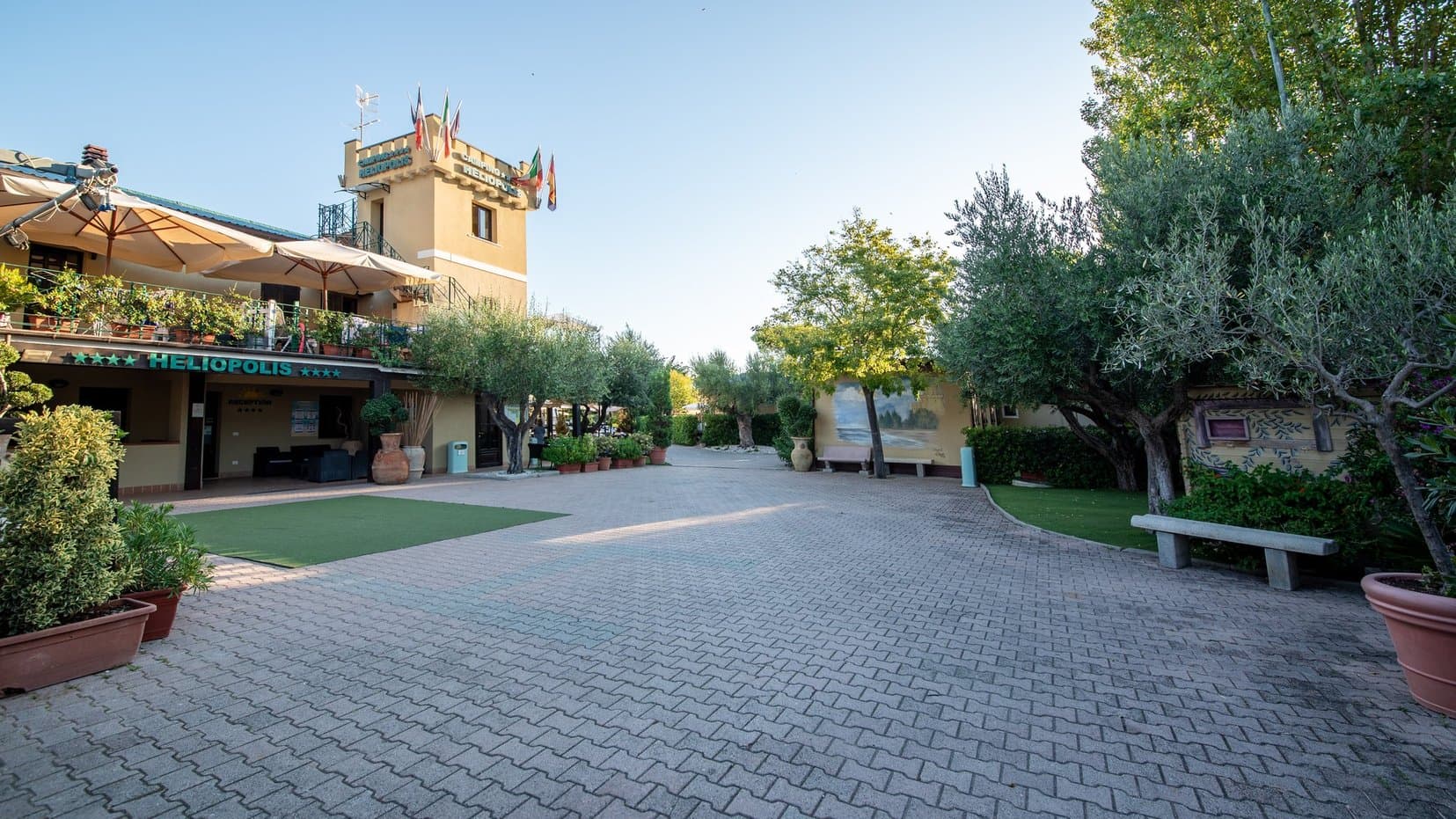 A scenery from Heliopolis Camping & Village
