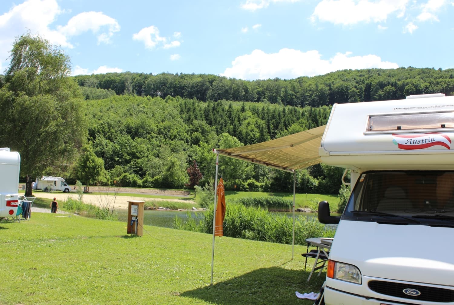 A scenery from Pielachtal Camping