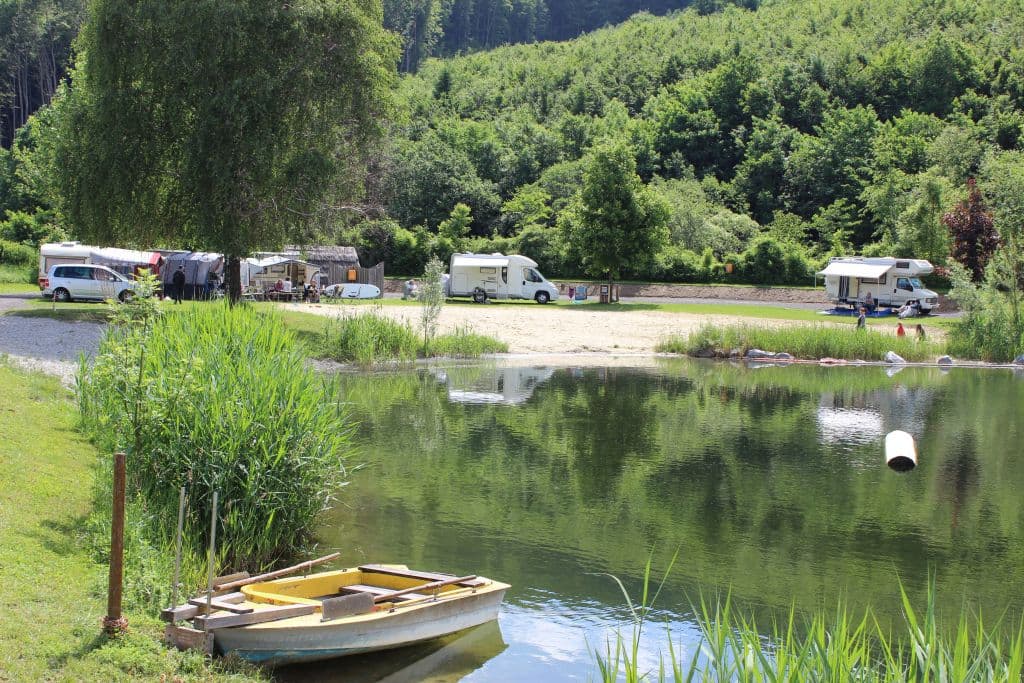 A scenery from Pielachtal Camping
