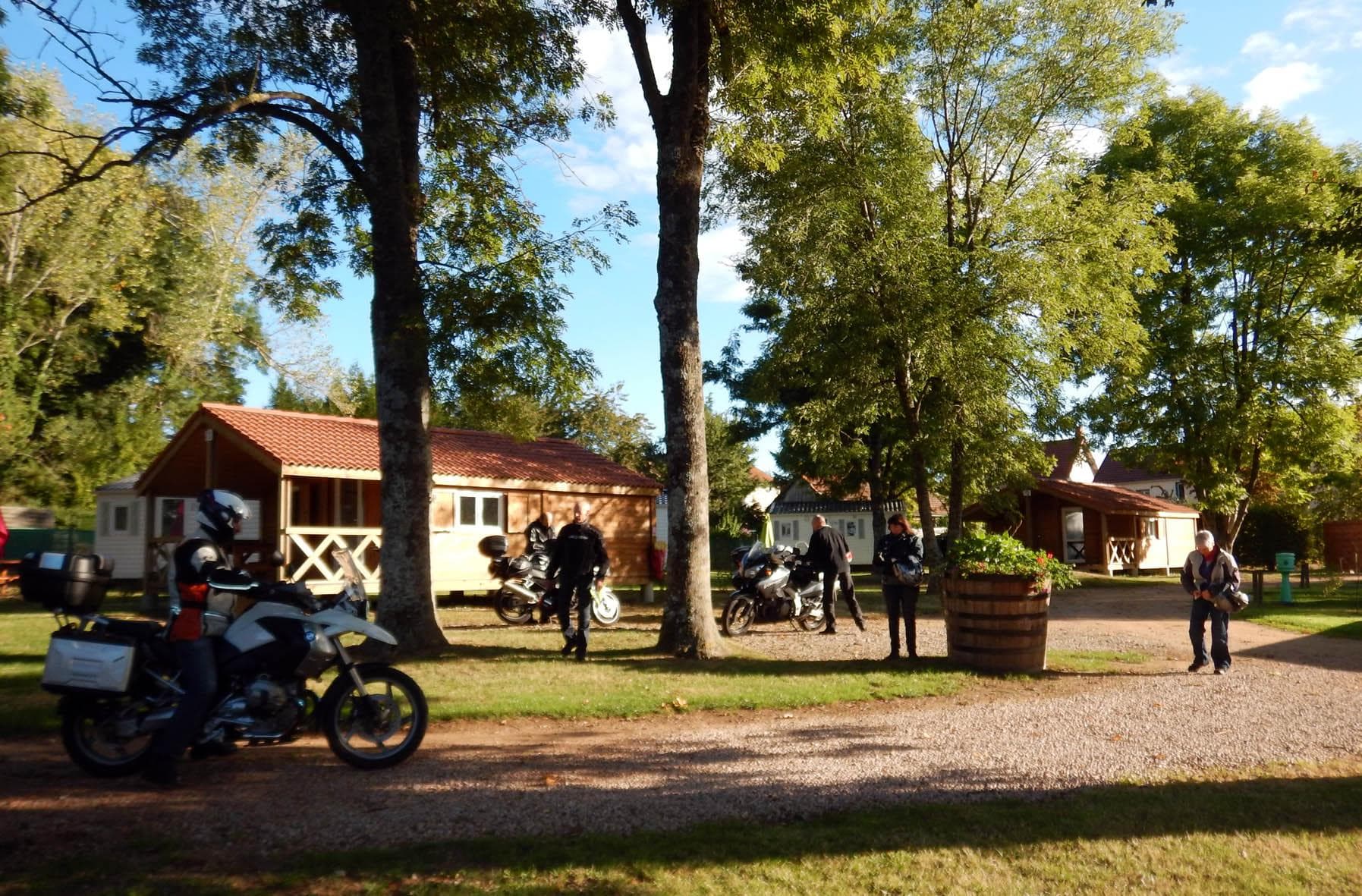 A scenery from Camping des Papillons