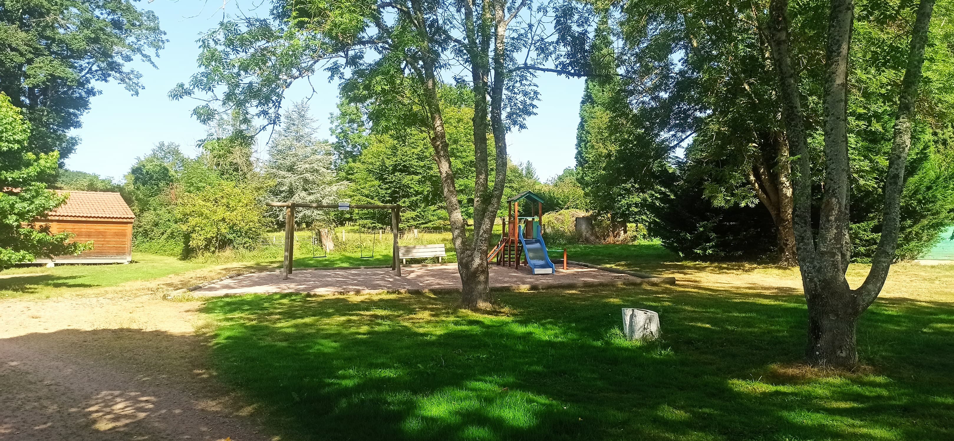 A scenery from Camping des Papillons