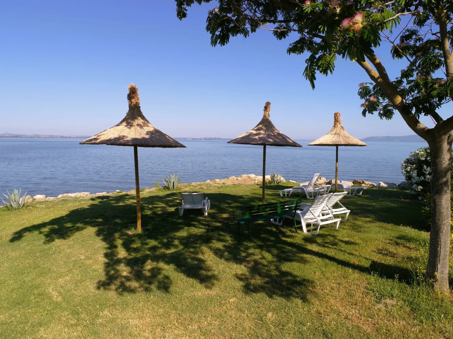 A scenery from Trasimeno Glamping Resort
