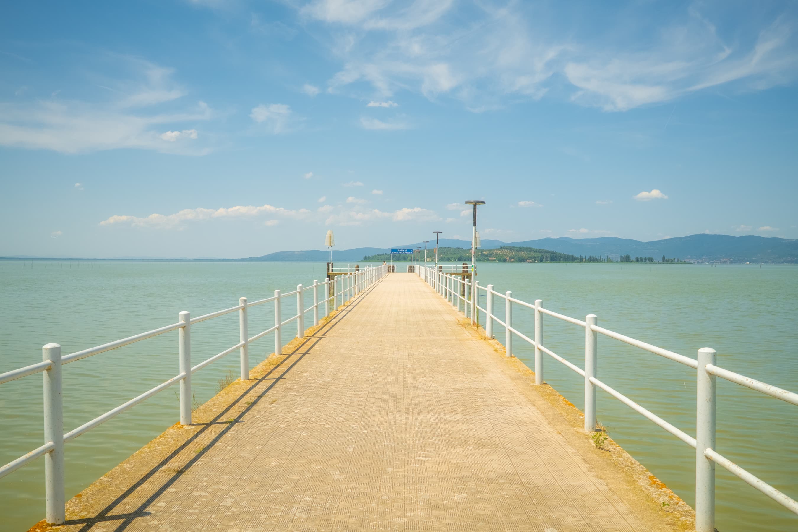 A scenery from Trasimeno Glamping Resort