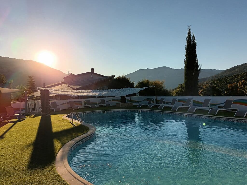 A scenery from Clico Chic - Camping Castillon de Provence
