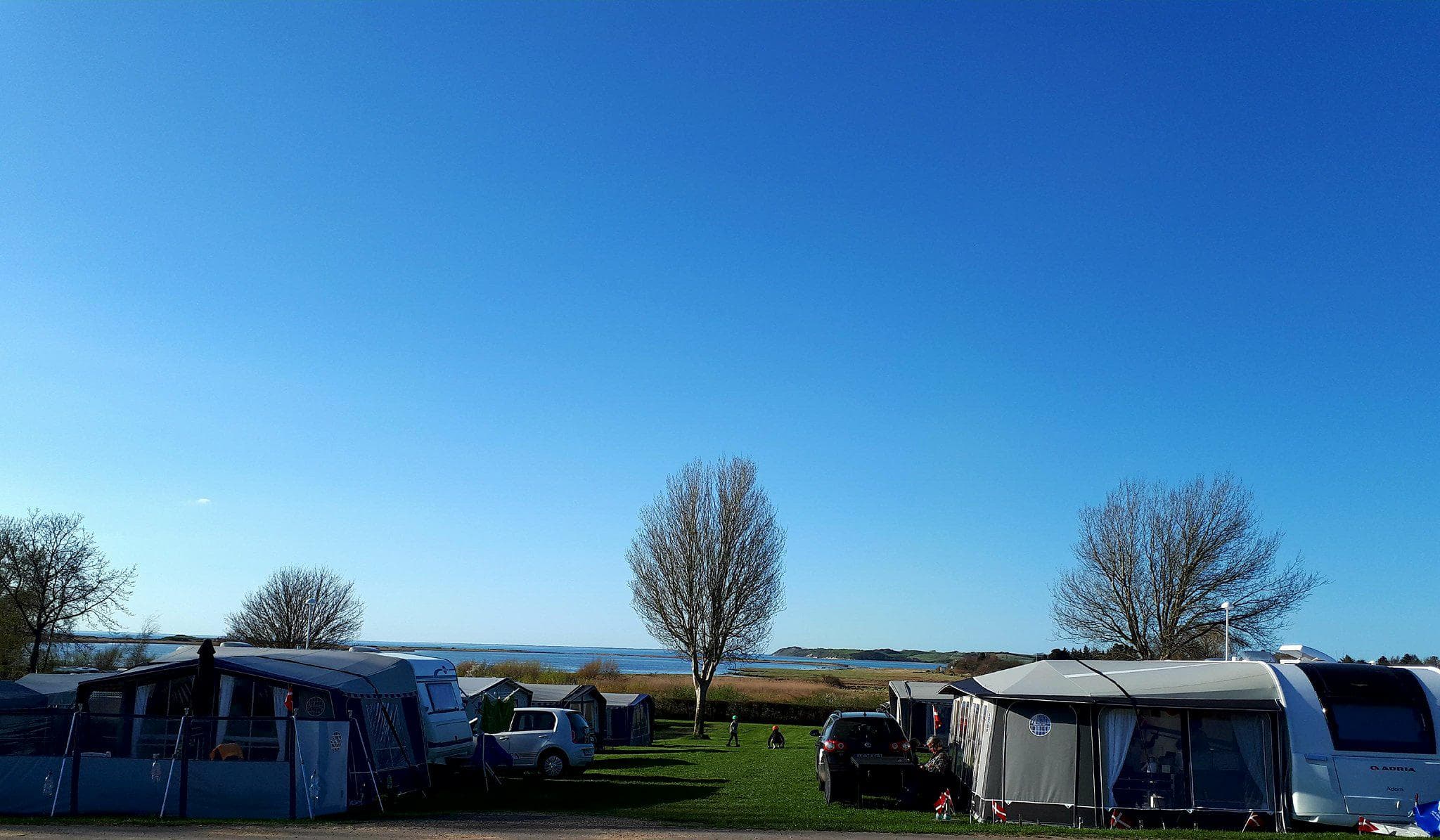 A scenery from Vesterlyng Camping