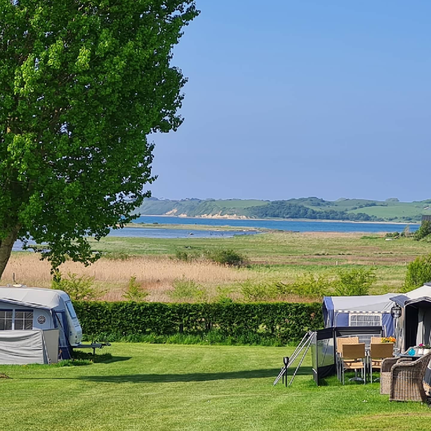 A scenery from Vesterlyng Camping