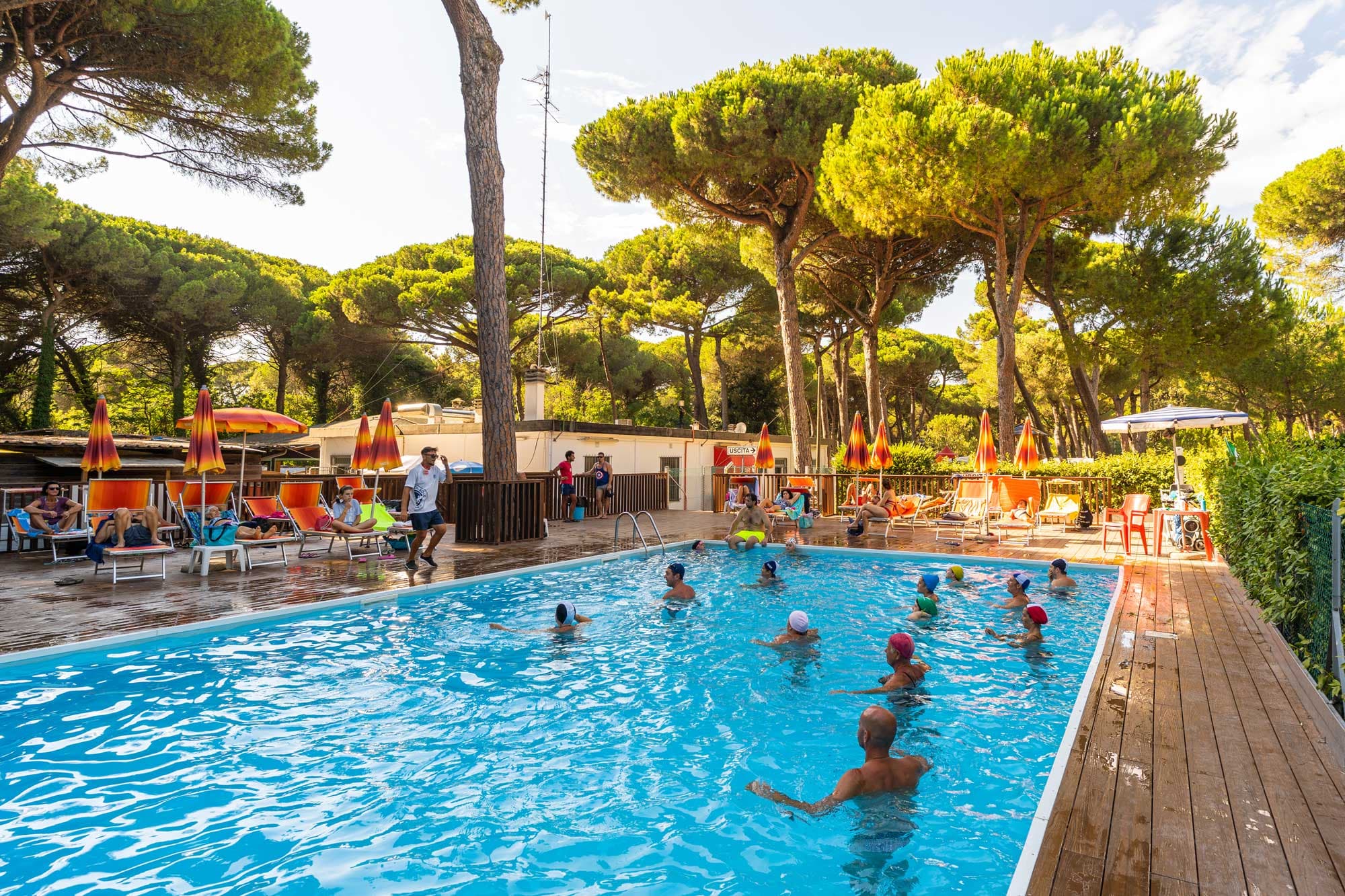 A scenery from Club del Sole Rivaverde Easy Camping Village