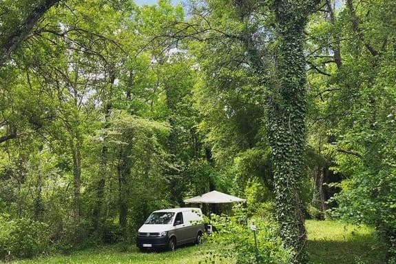 A scenery from Camping La Vaugelette