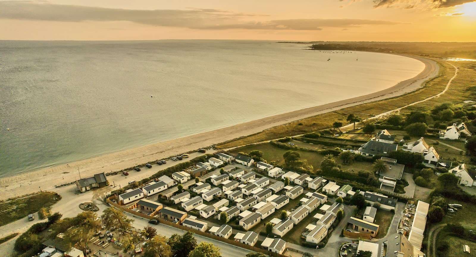 A scenery from Camping Landrezac Plage