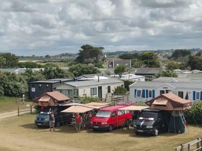 A scenery from Camping du Phare de l'Ile Vierge
