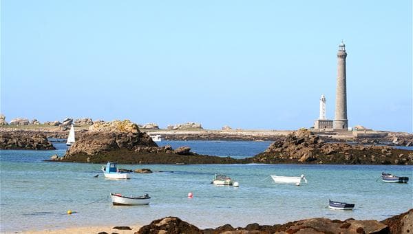 A scenery from Camping du Phare de l'Ile Vierge