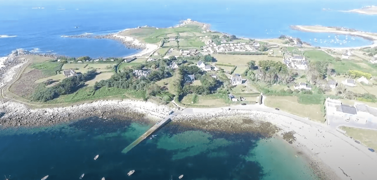 A scenery from Camping du Phare de l'Ile Vierge