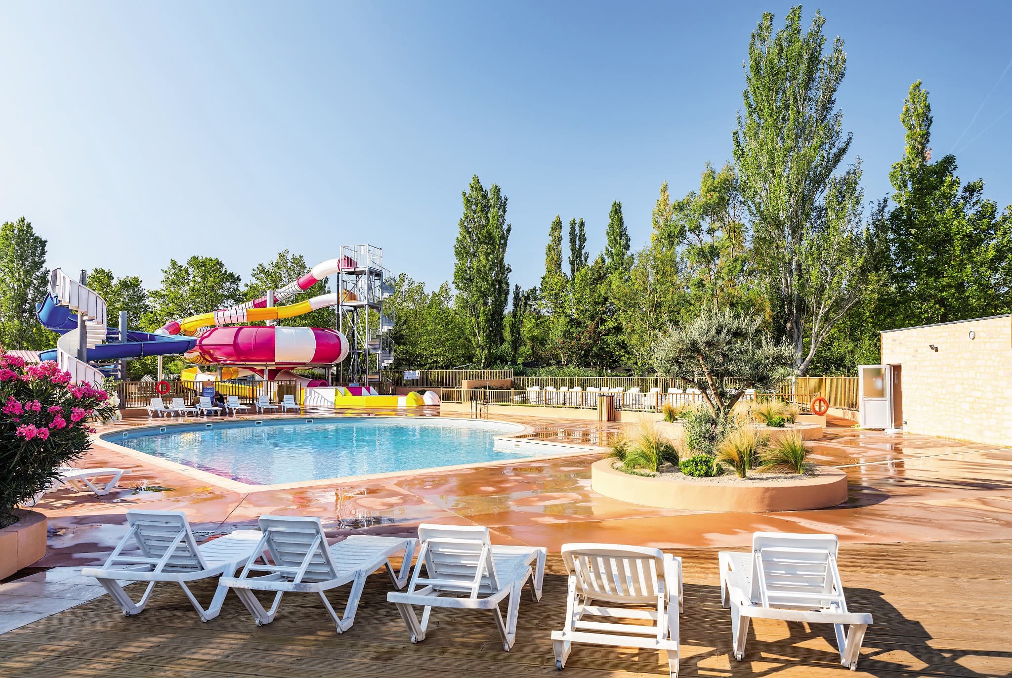A scenery from Camping Homair - Le Val de Durance
