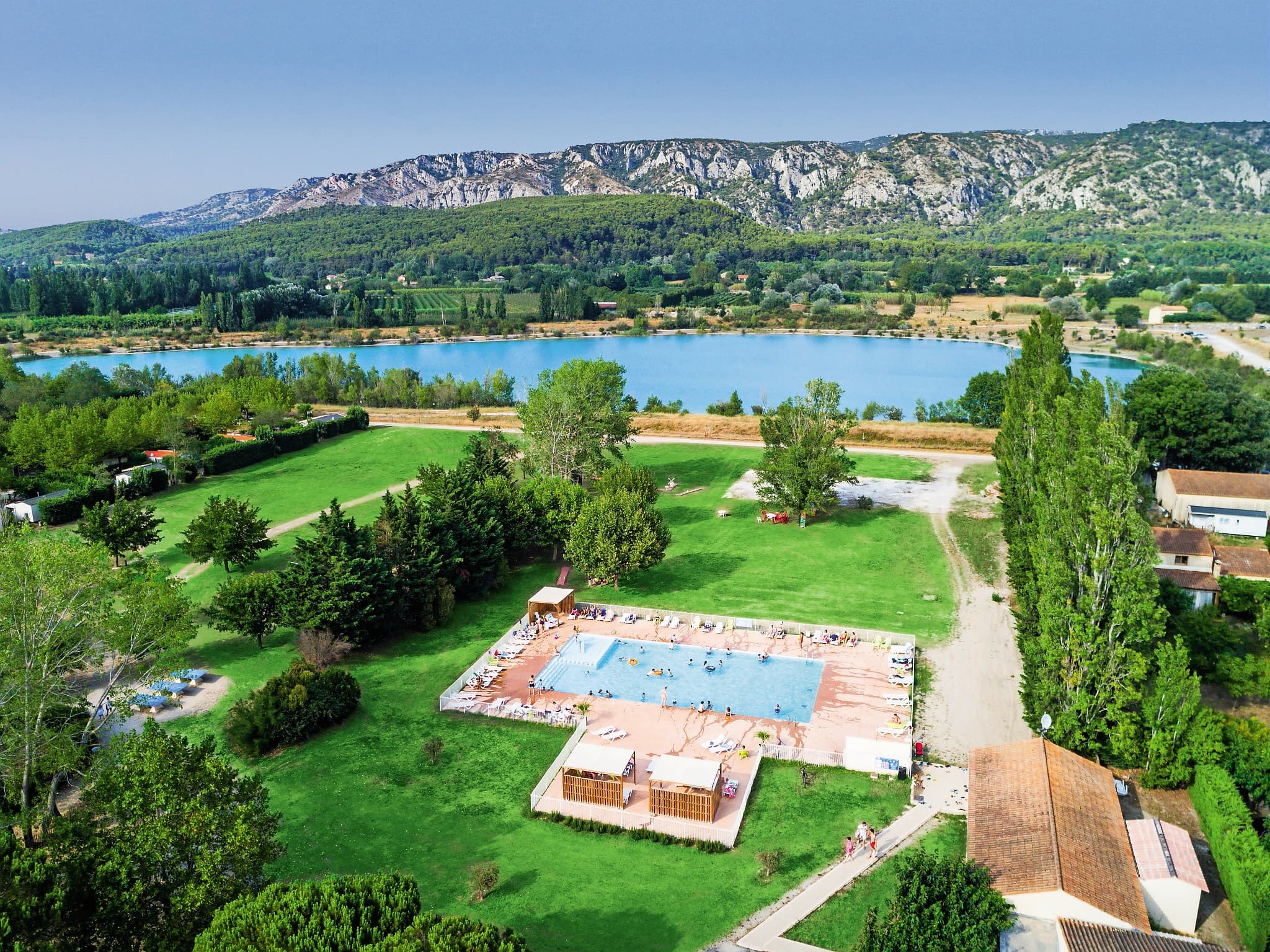 A scenery from Camping Homair - Les Rives du Luberon