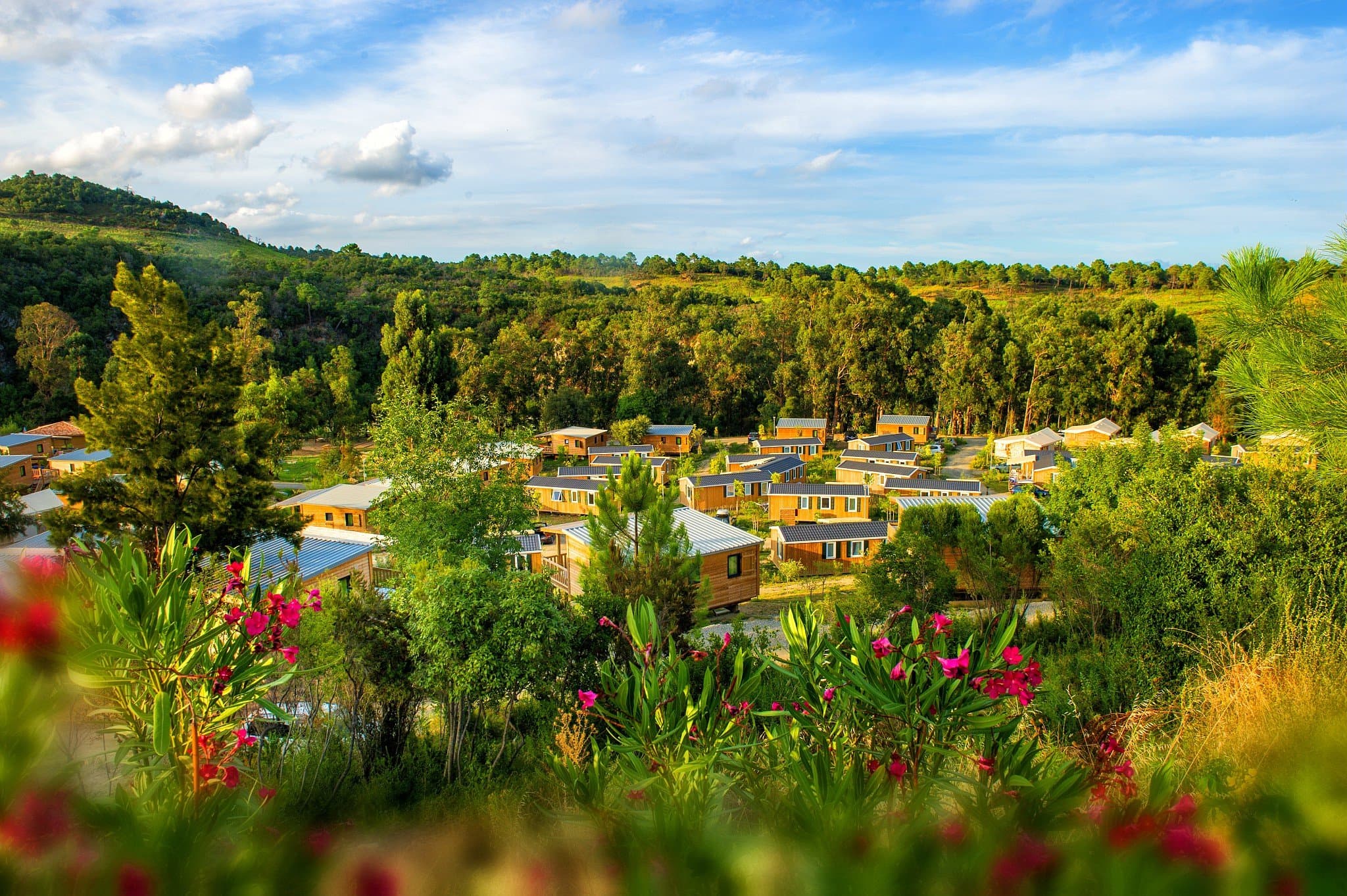 A scenery from Camping-Village Sole di Sari