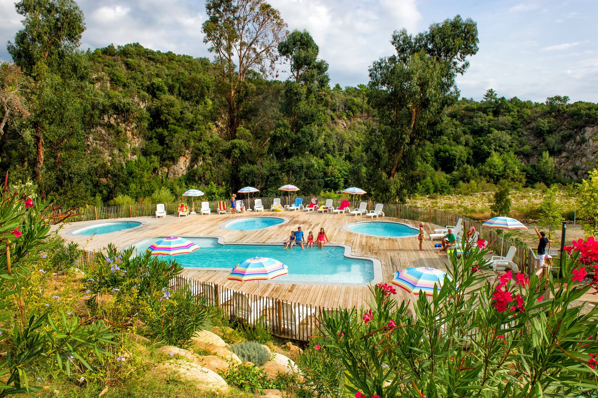 A scenery from Camping-Village Sole di Sari
