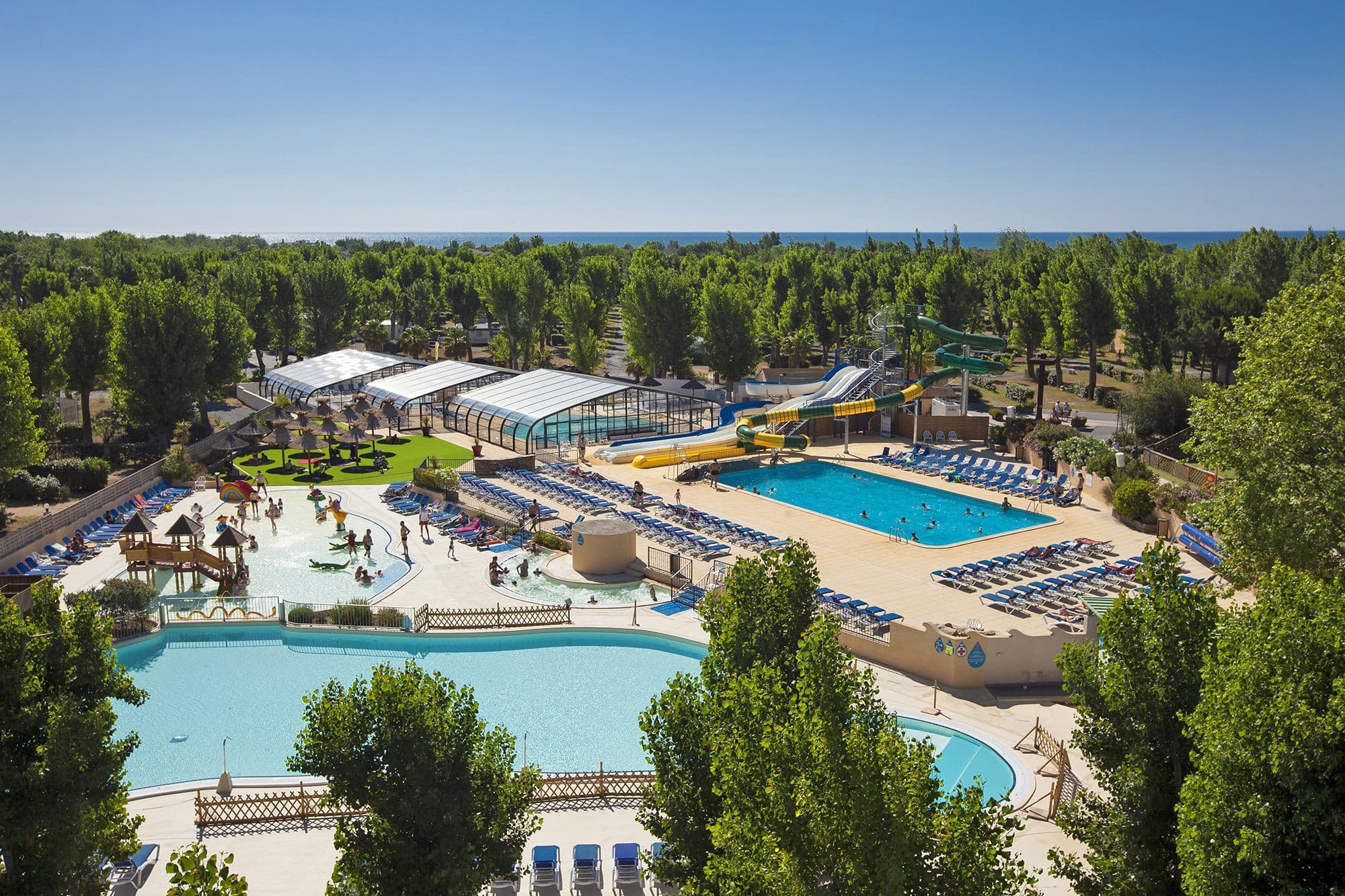 A scenery from Camping Homair - Le Domaine de la Yole