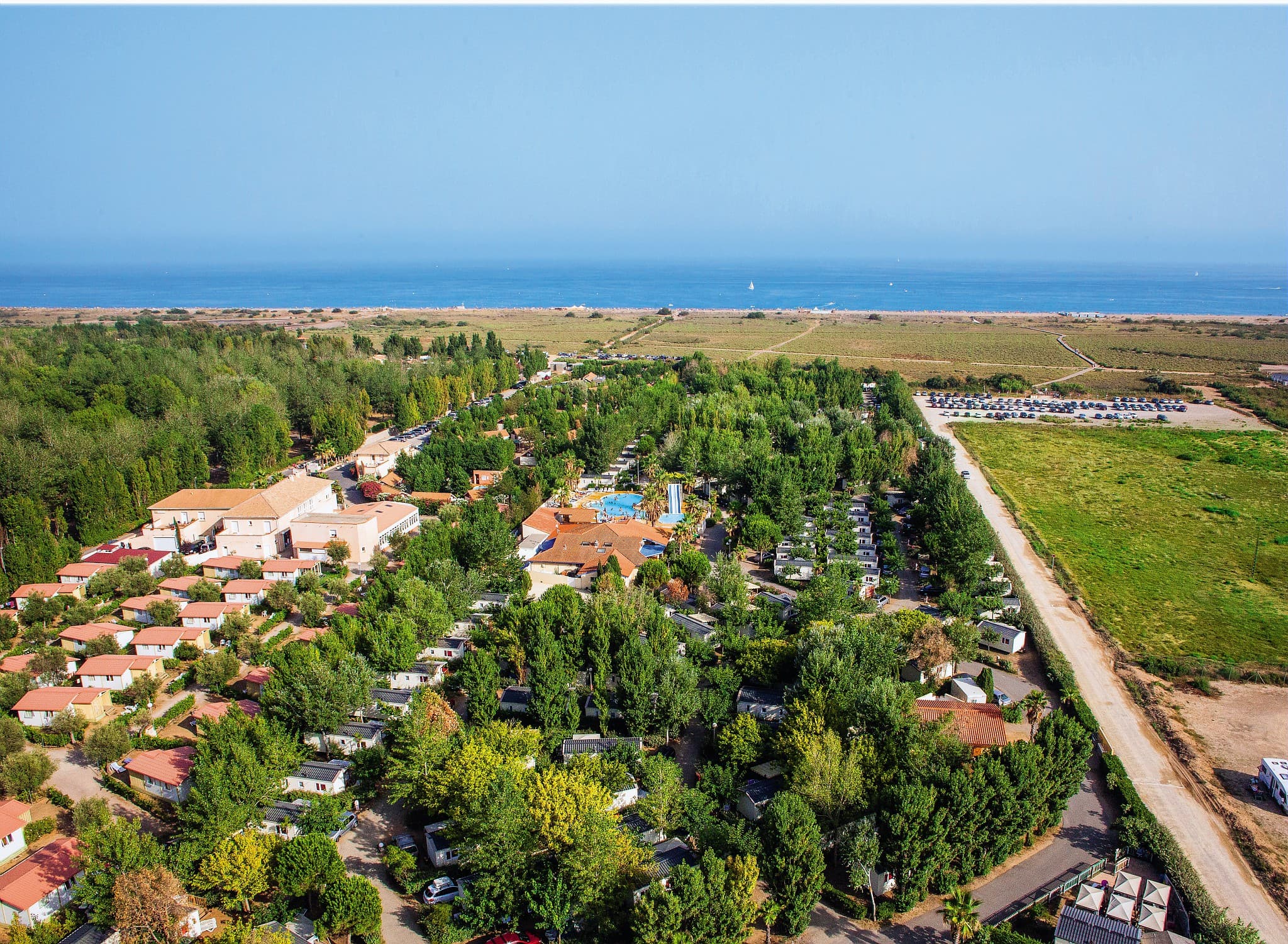 A scenery from Camping Homair - Les Sablines