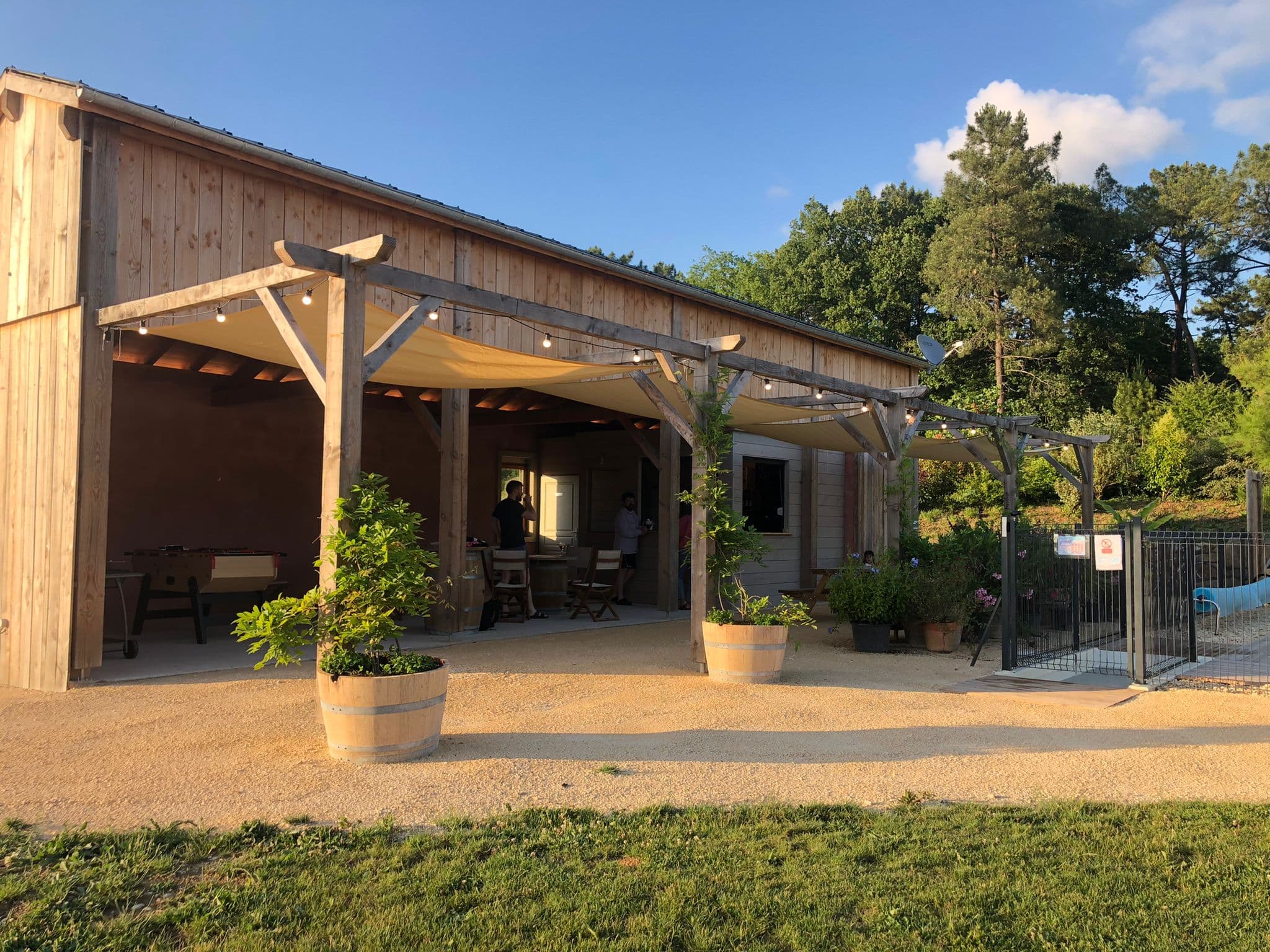 A scenery from Village Glamping Le Pré Des Chênes