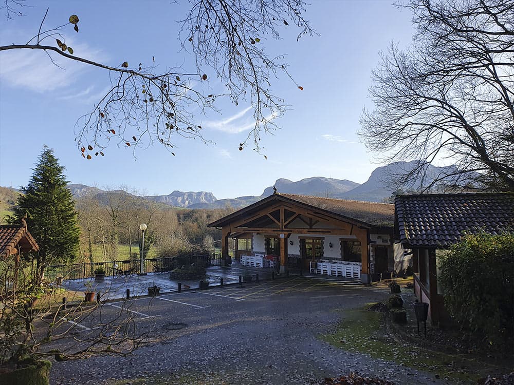 A scenery from Camping de Ramales
