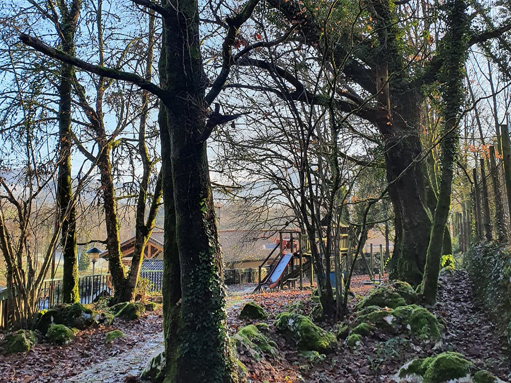 A scenery from Camping de Ramales