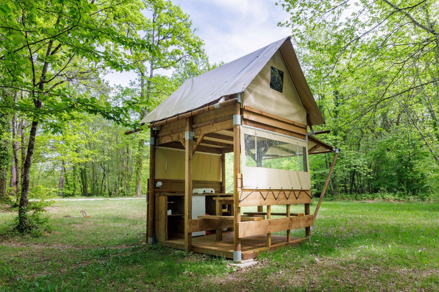 A scenery from Camping La Clairière