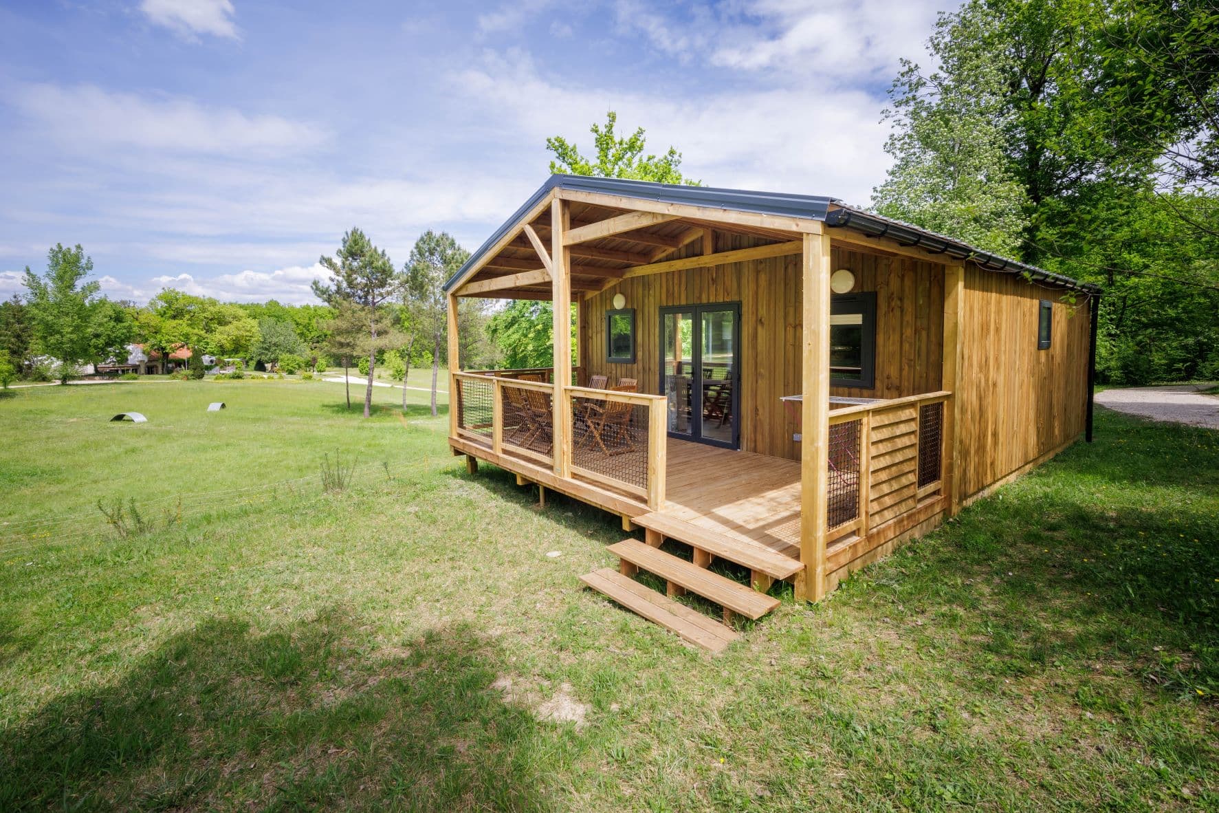A scenery from Camping La Clairière