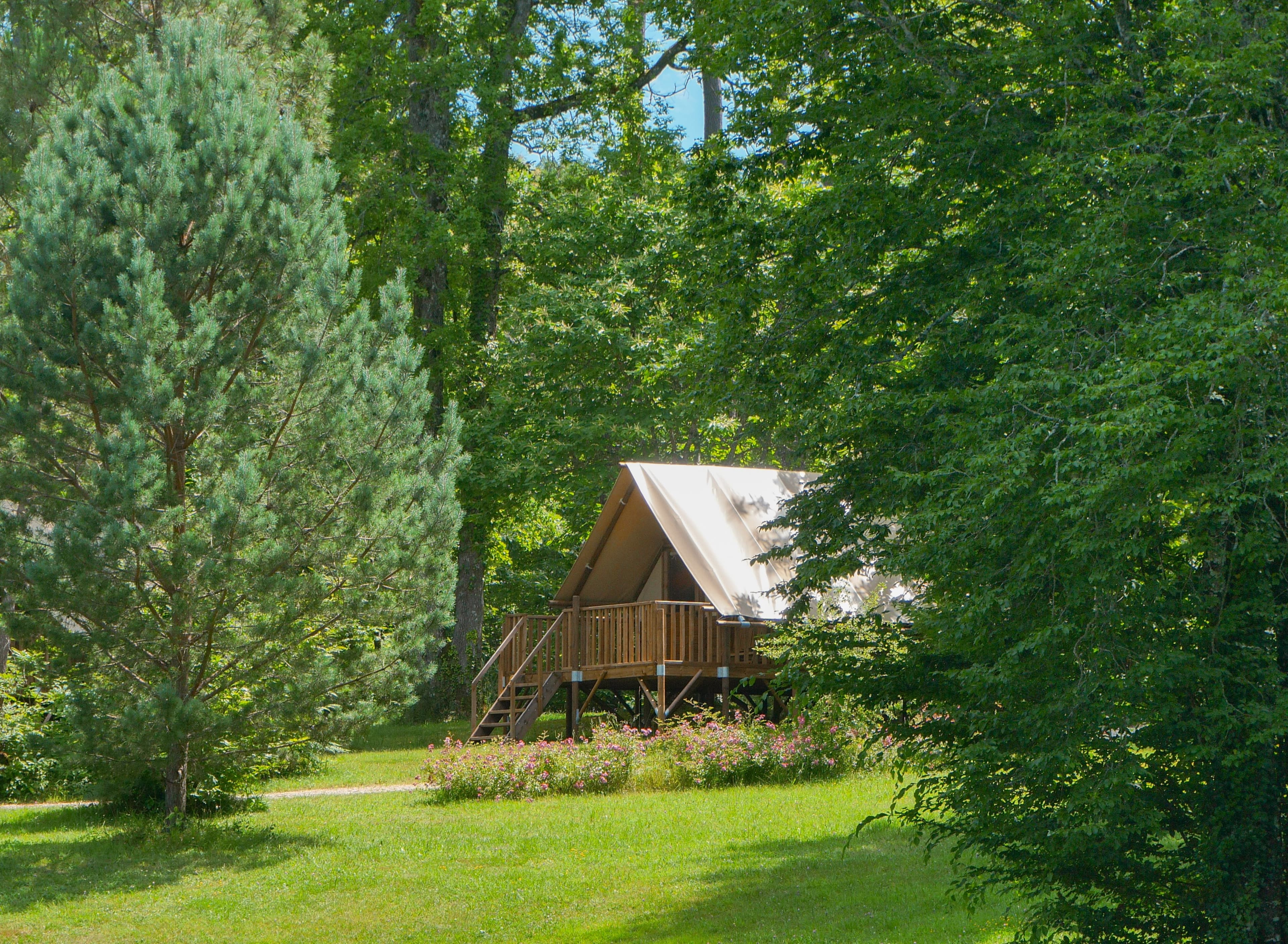 A scenery from Camping La Clairière
