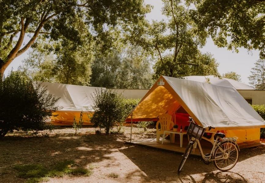 A scenery from Camping Onlycamp de la Roseraie