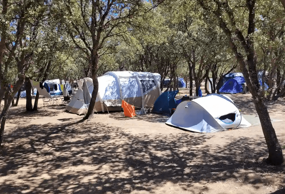 A scenery from Camping la'bel balagne