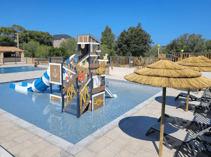 A scenery from Camping la'bel balagne