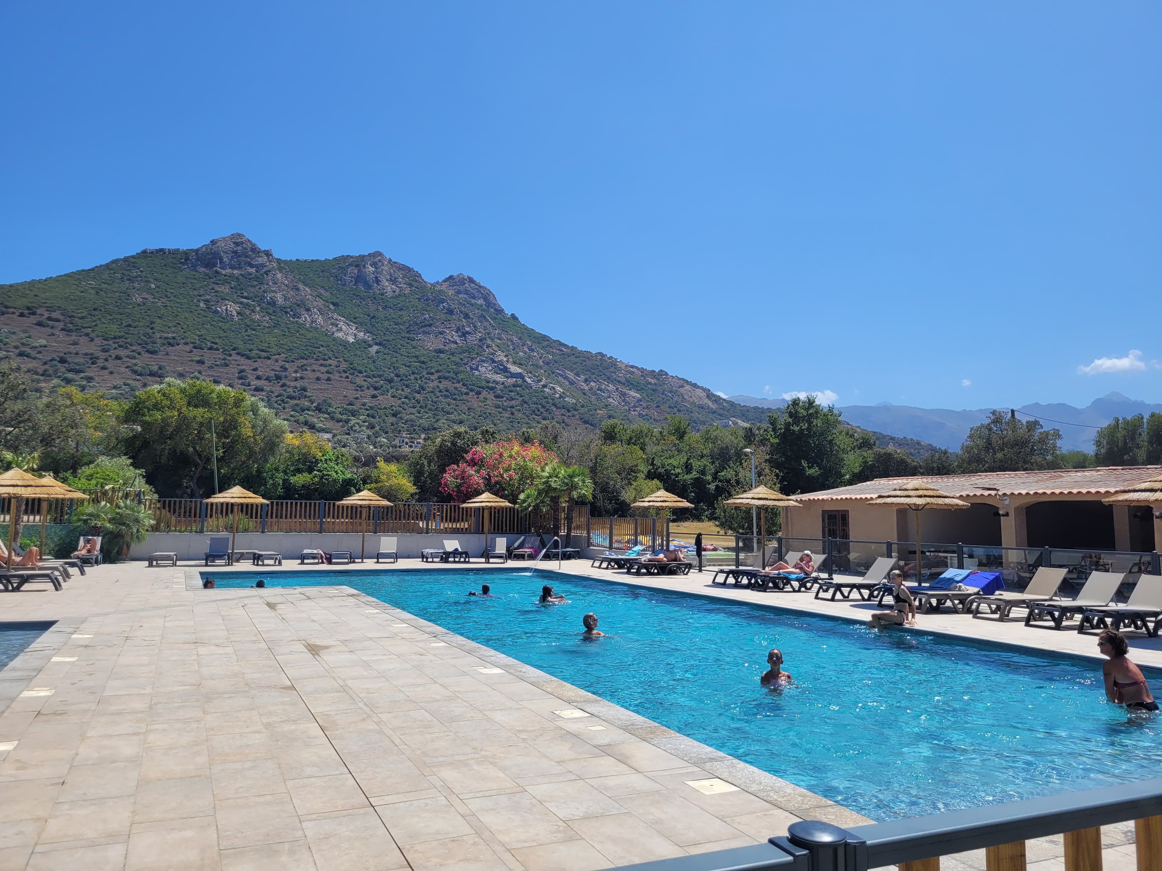 A scenery from Camping la'bel balagne