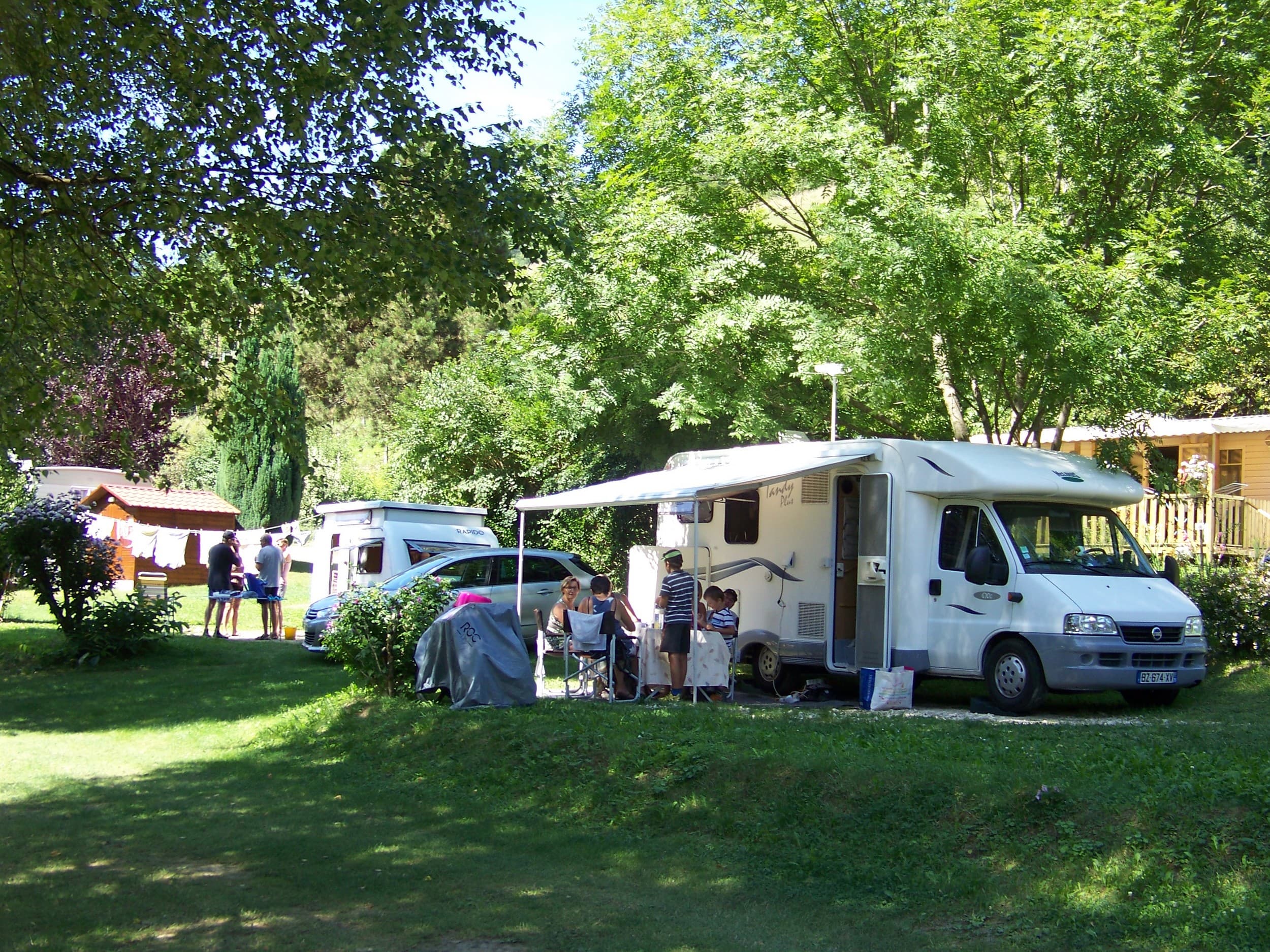 A scenery from Camping Clair Matin
