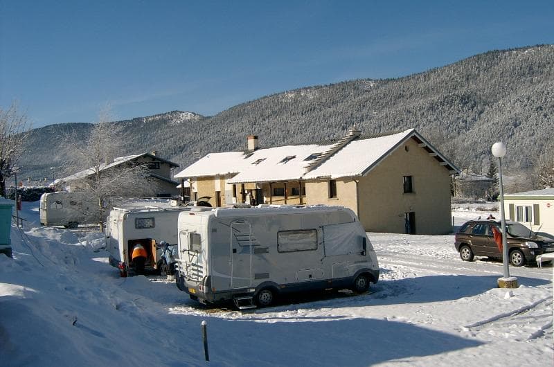 A scenery from Camping le Vercors