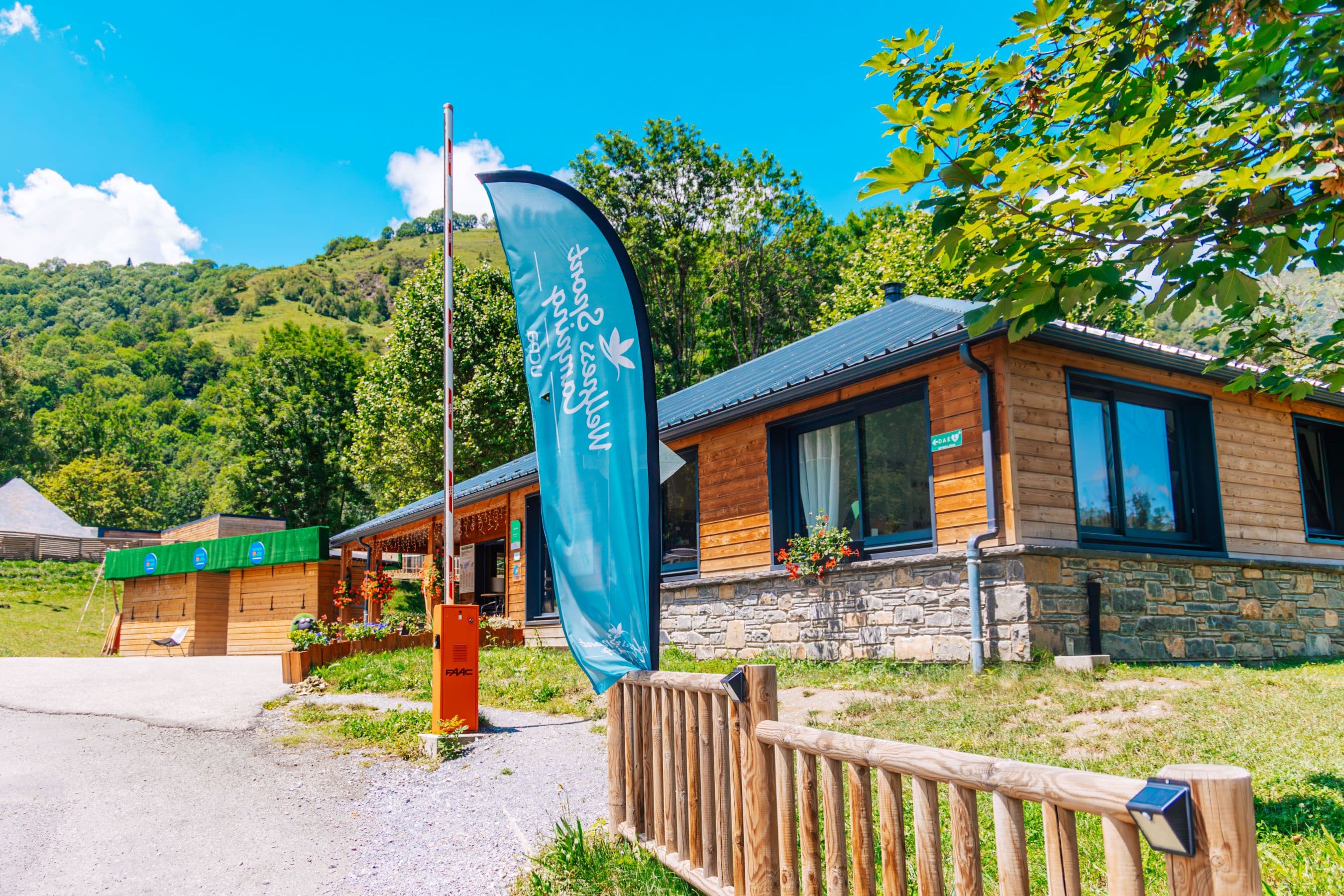 A scenery from Wellness Sport Camping Loudenvielle