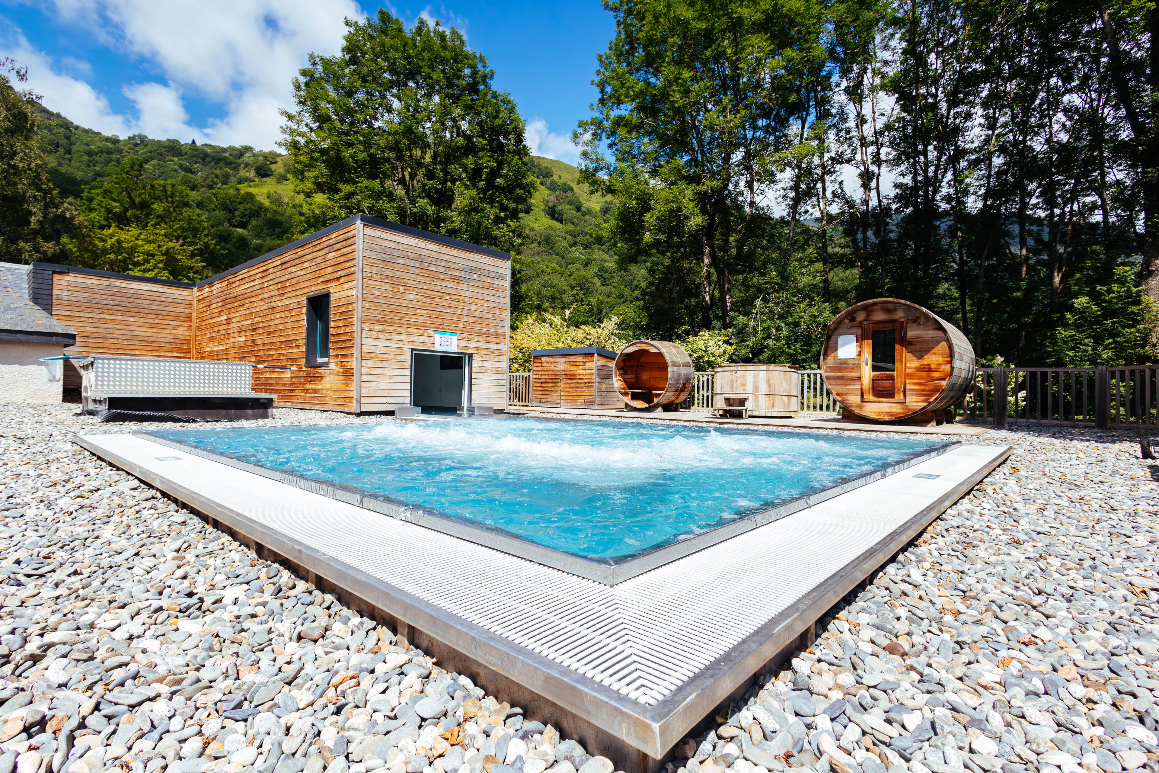 A scenery from Wellness Sport Camping Loudenvielle