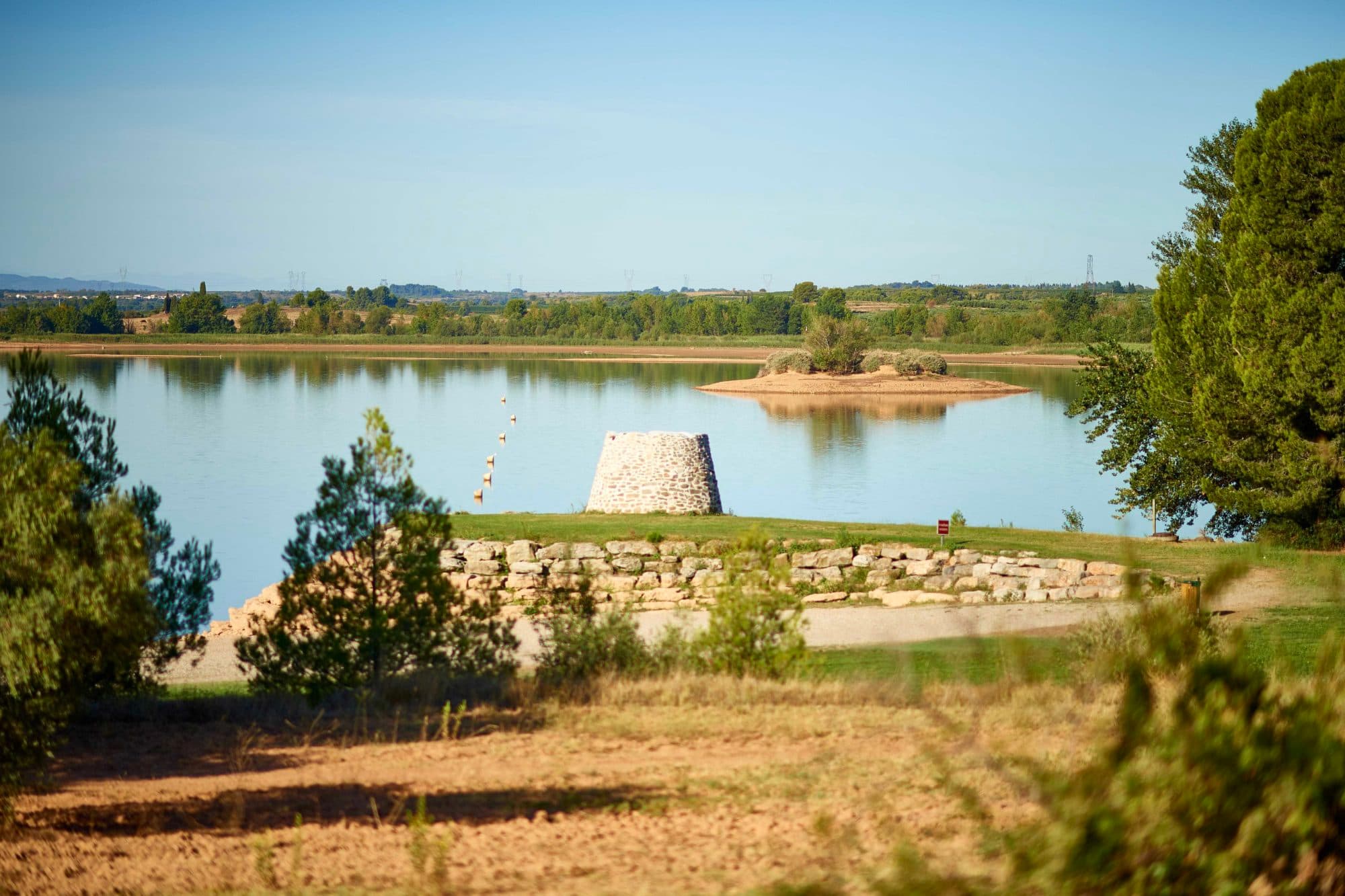 A scenery from Les Cottages du lac de Jouarres