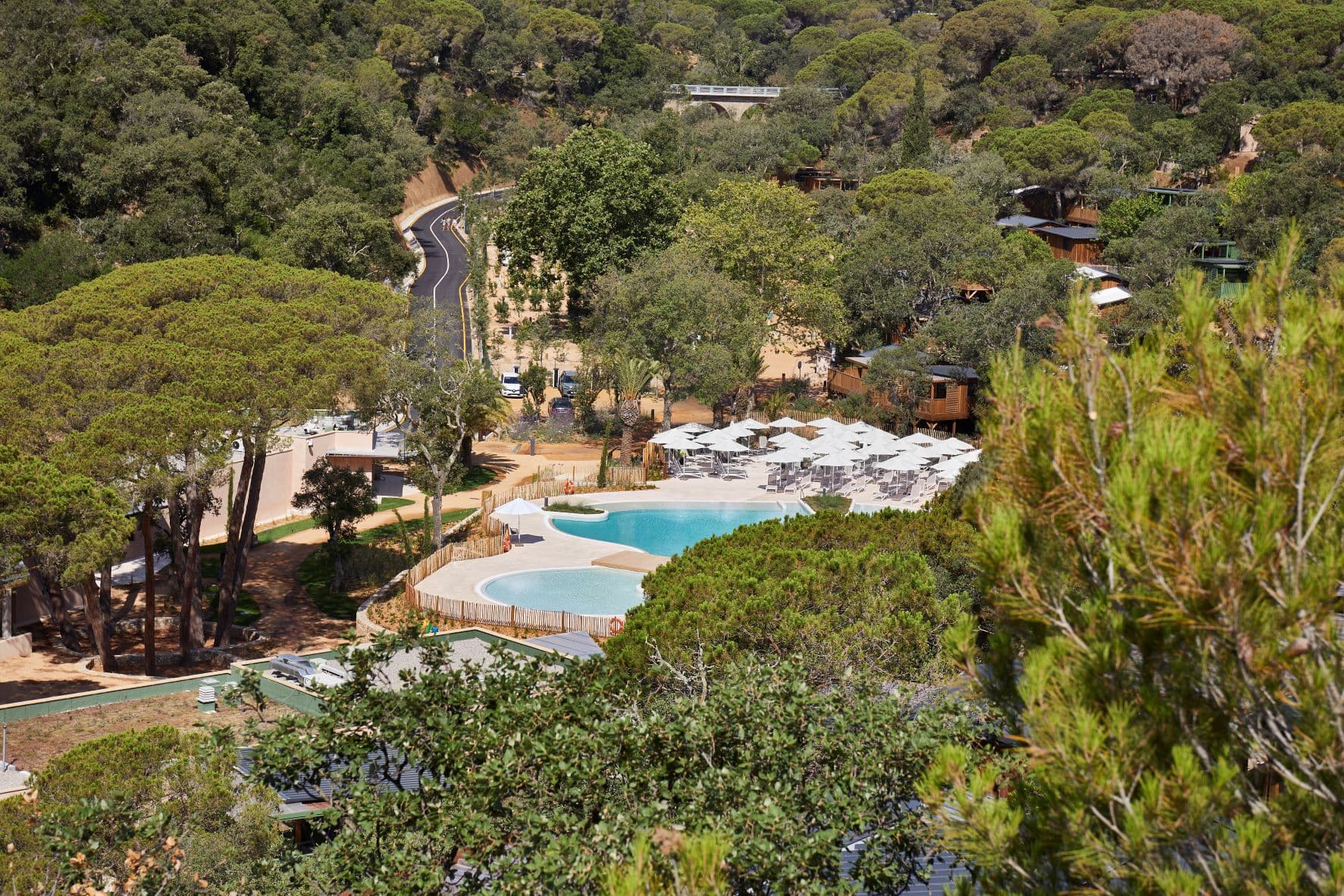 A scenery from Camping Cala Pola