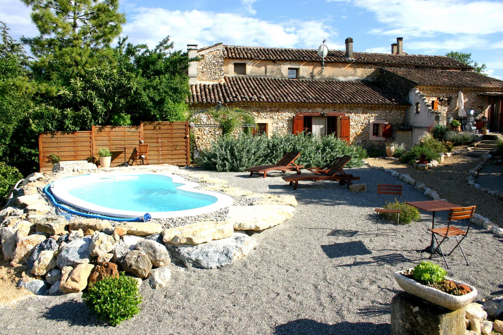 A scenery from Gîtes St Estève