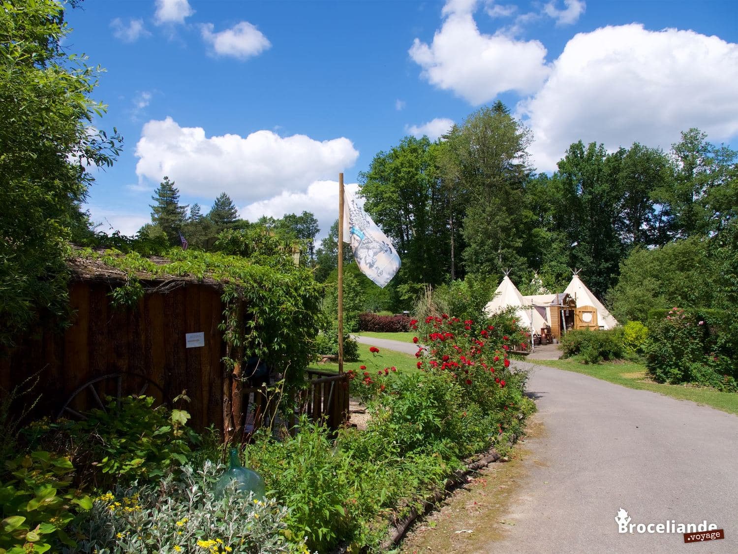 A scenery from Camping D'Aleth