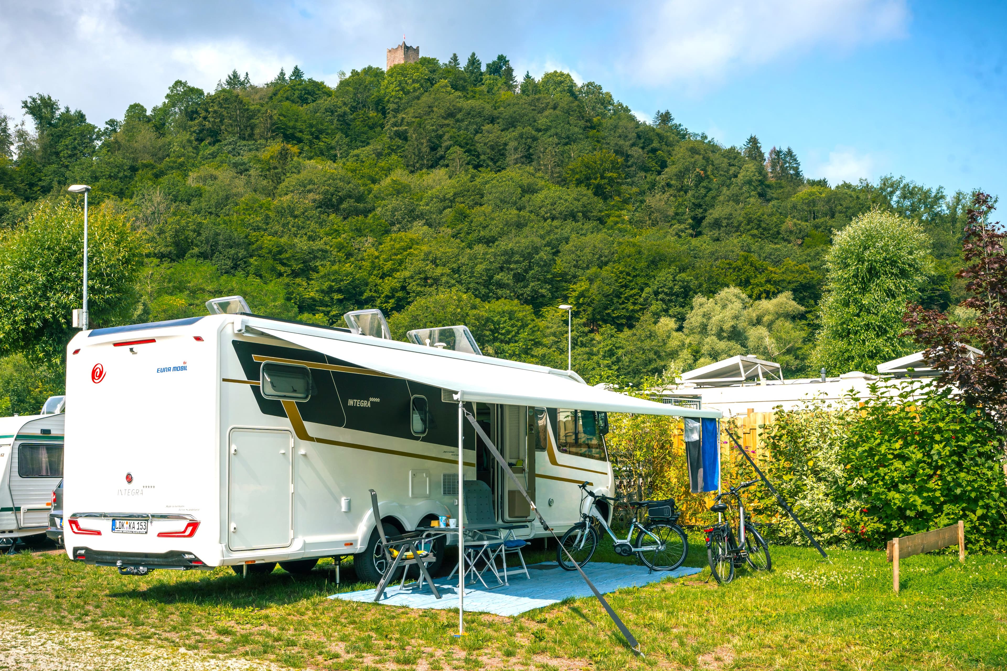 A scenery from Moselcampingplatz Alf
