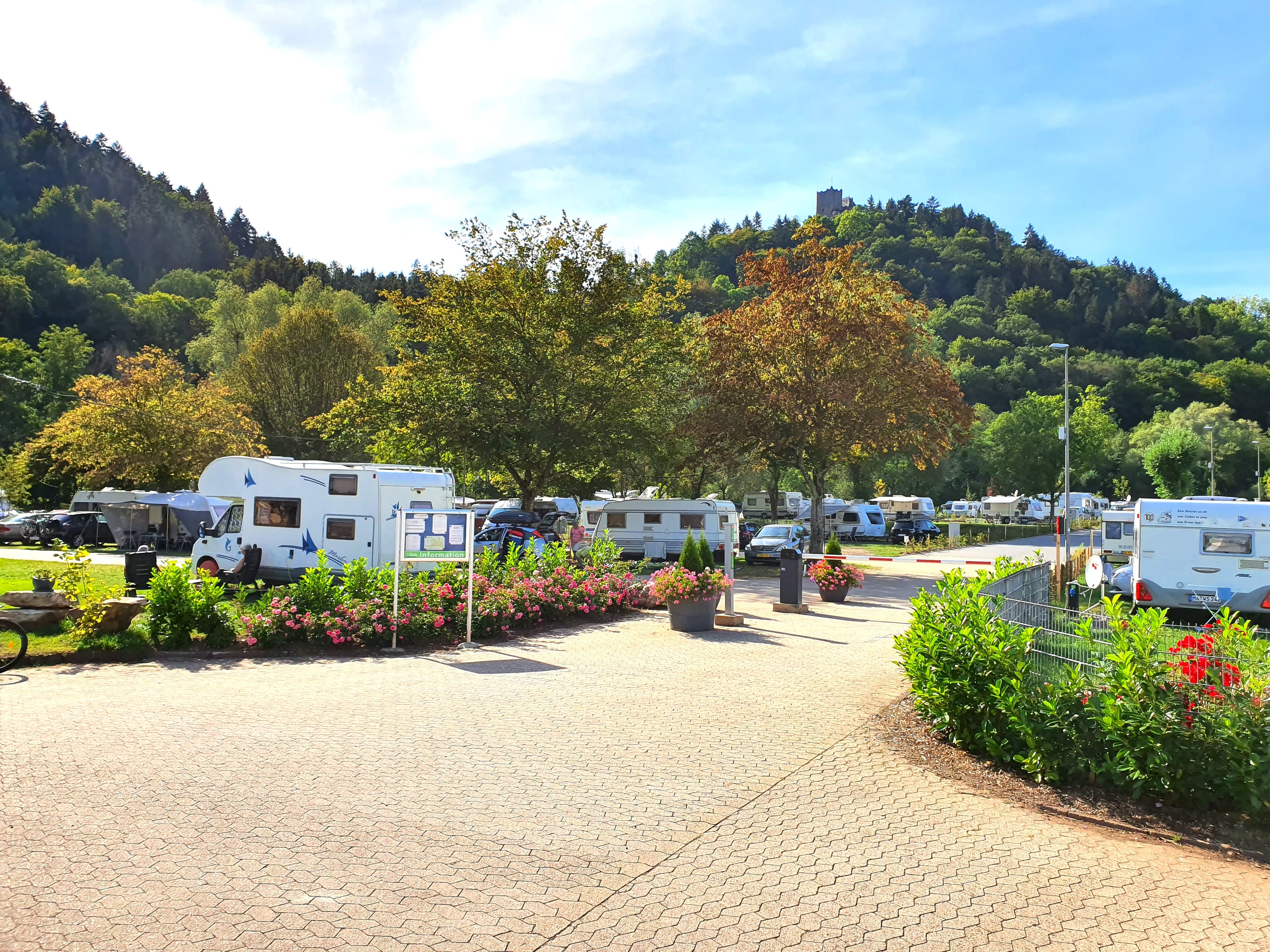 A scenery from Moselcampingplatz Alf