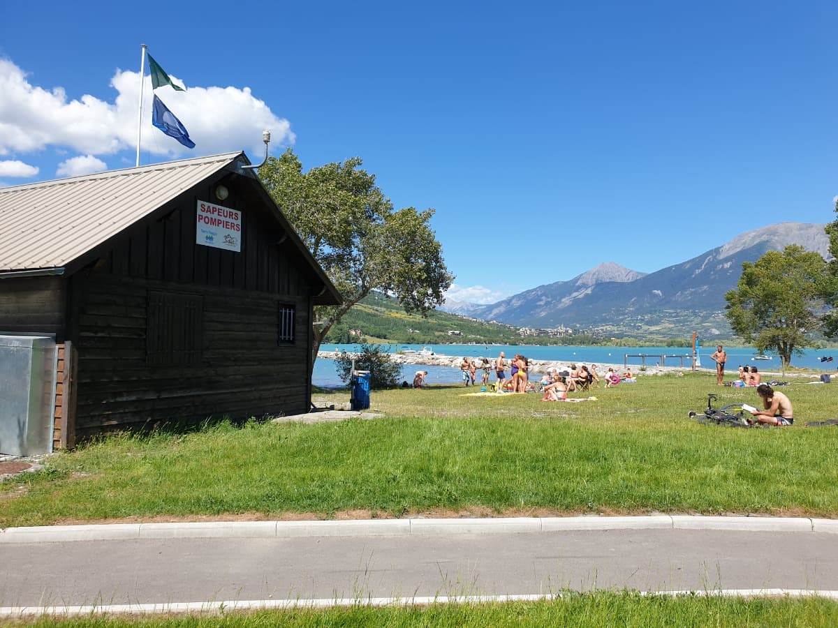 A scenery from Camping Manu