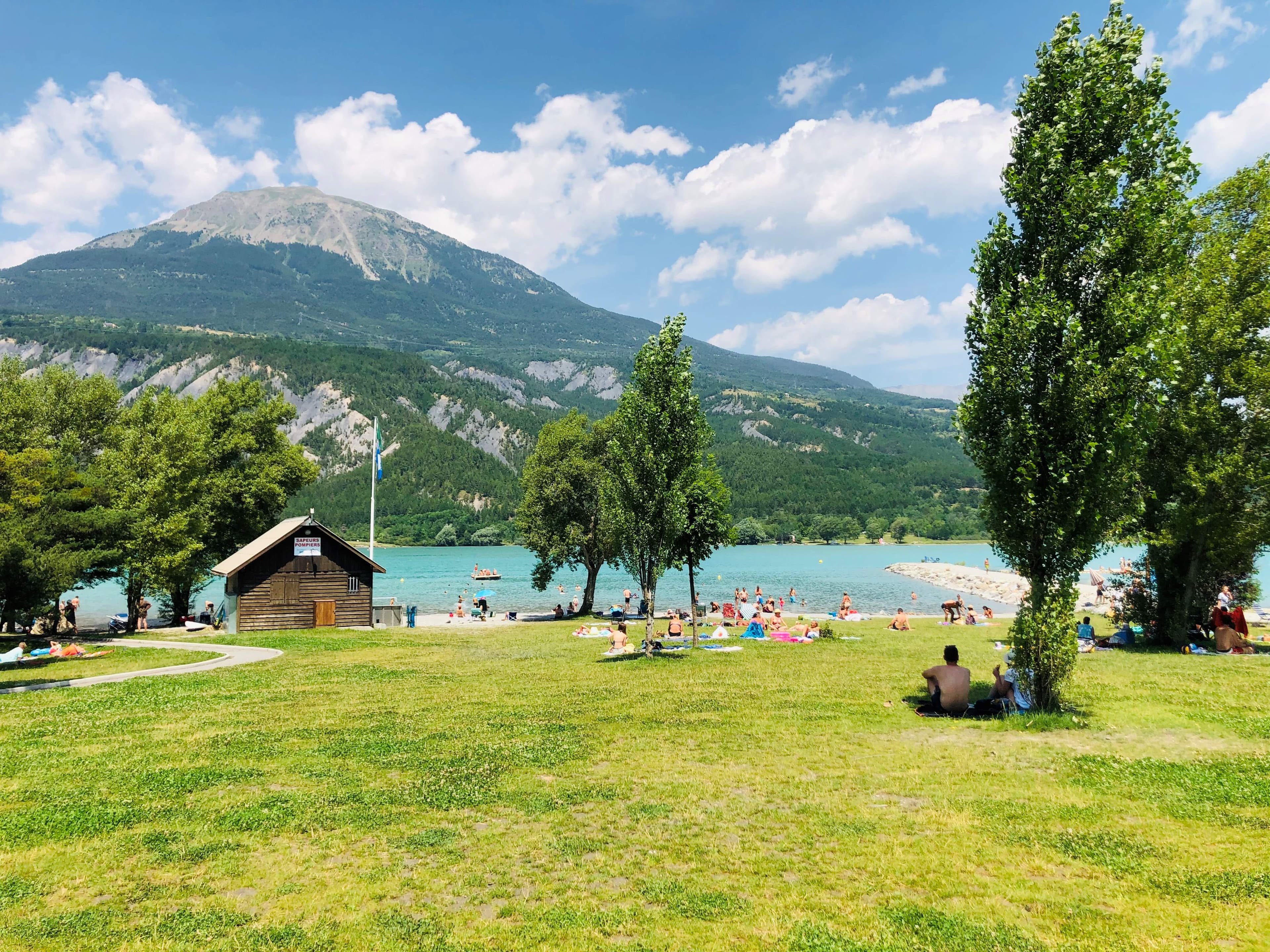 A scenery from Camping Manu