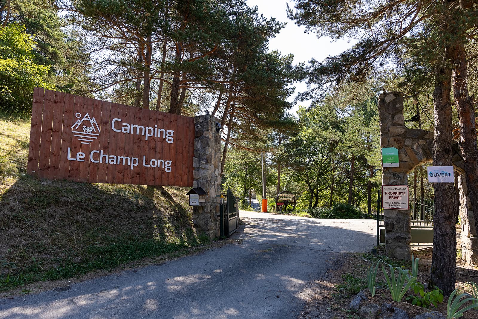 A scenery from Camping Le Champ Long