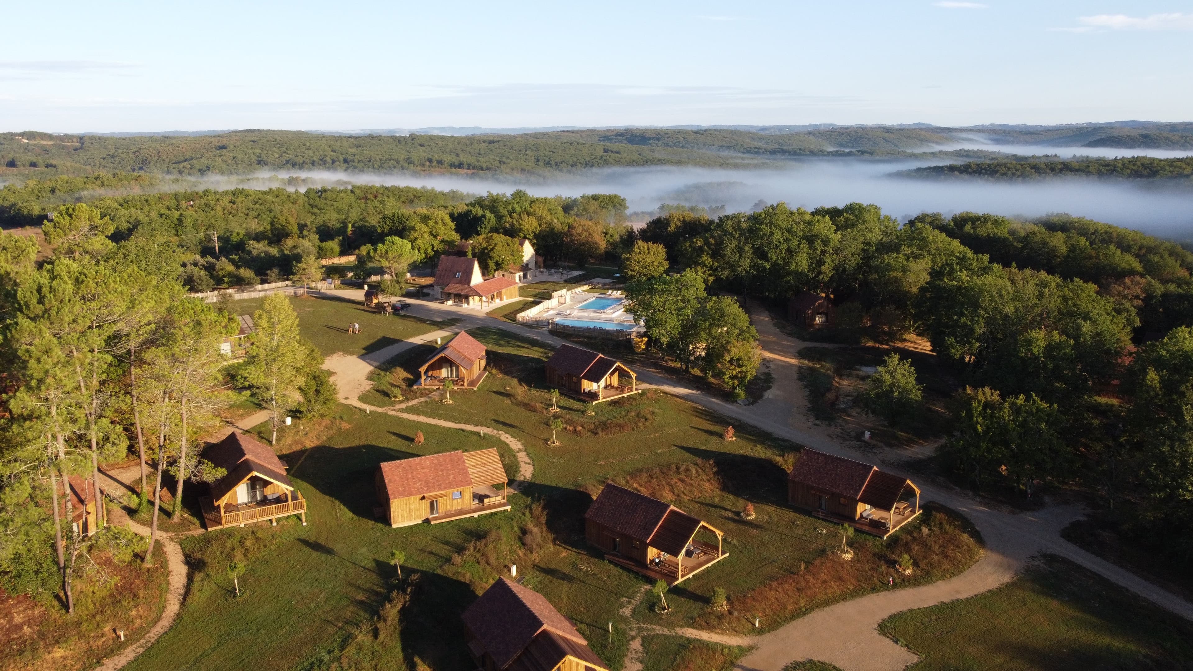 A scenery from Domaine Saint-Amand
