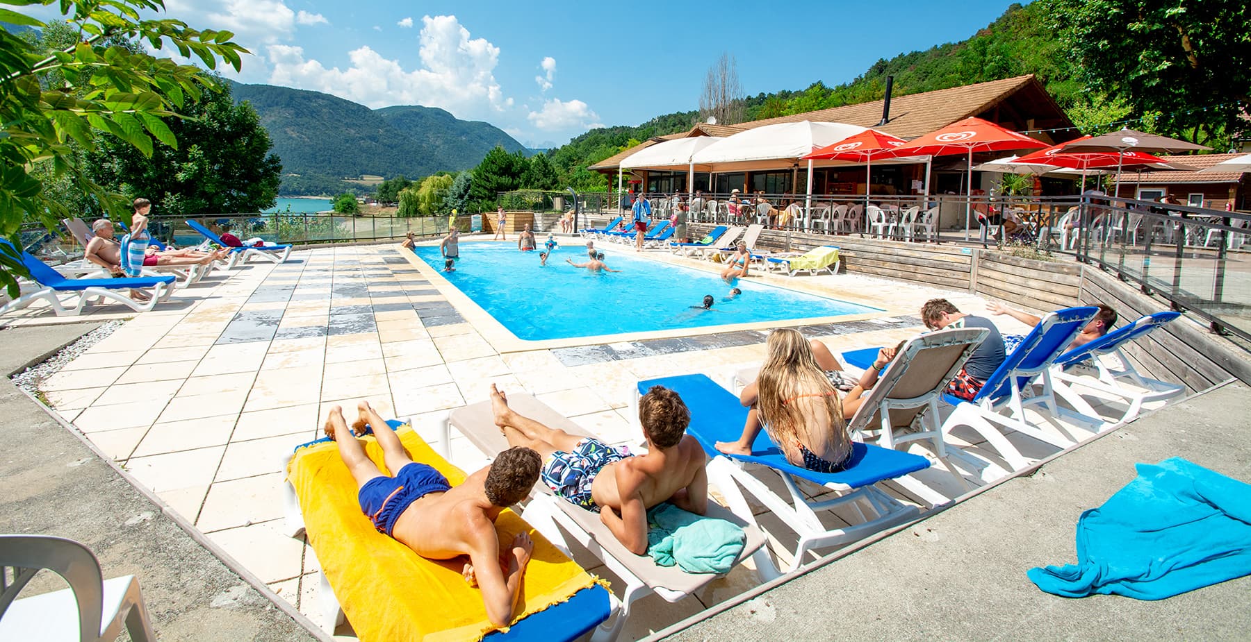 A scenery from Camping de Savel