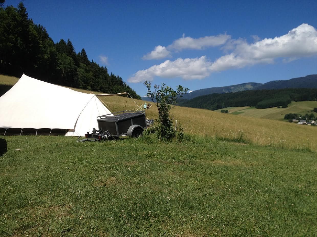 A scenery from Camping Les Eymes