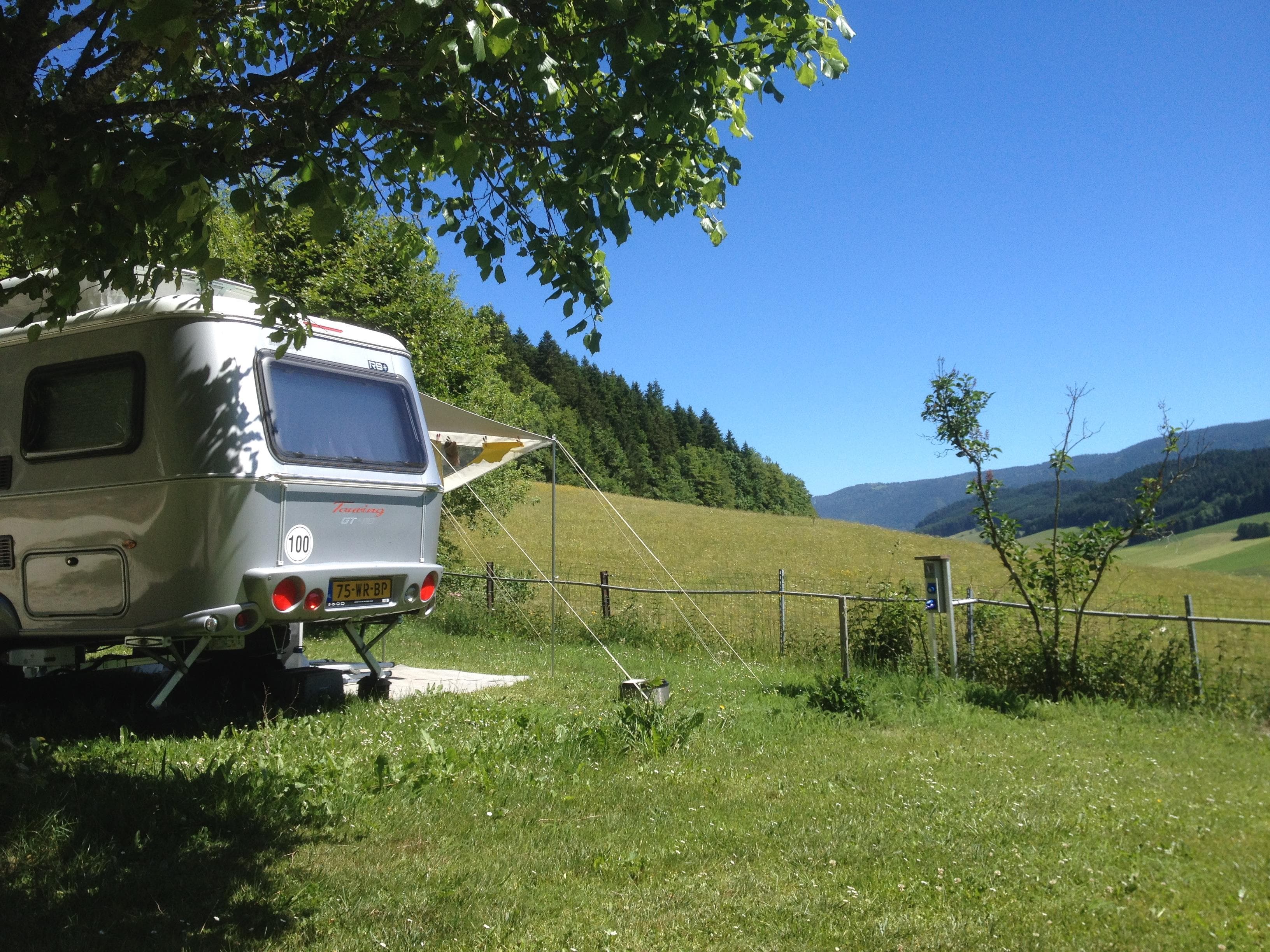 A scenery from Camping Les Eymes